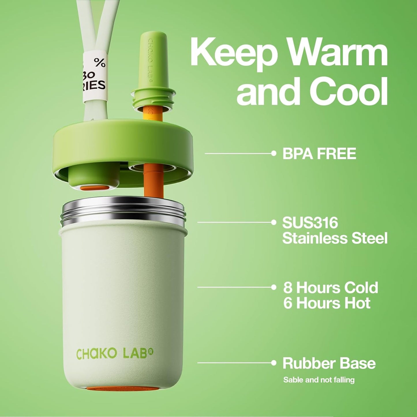 BOBO Vacuum CuP 485ML