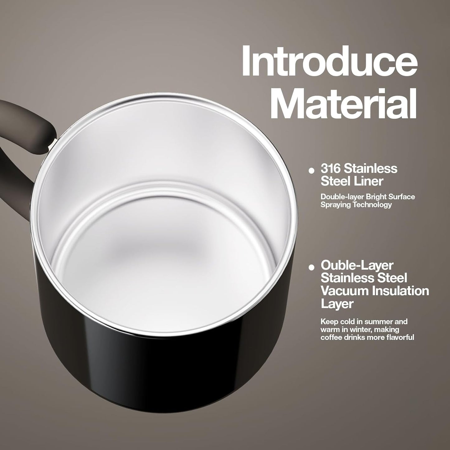 Stainless MuG 320ML