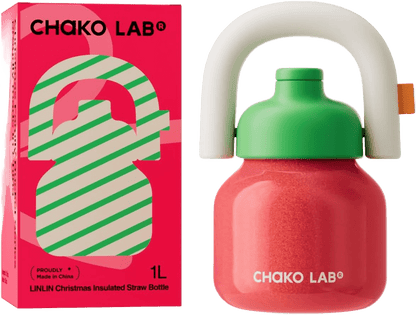 ChakoLab™ Botella Navideña Edición Especial – Acero Inoxidable