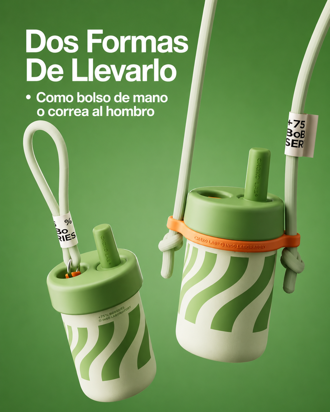 BOBO Vacuum CuP con interior en cerámica 470ML